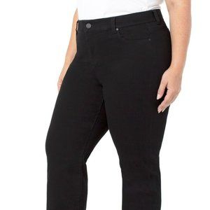 Liverpool Jeans Co. Sadie Straight Black Jeans Stitch Fix - 16